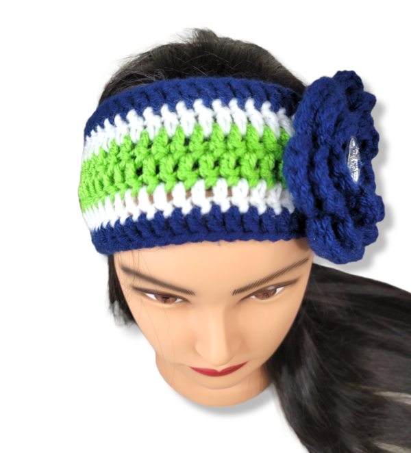 crocheted headband